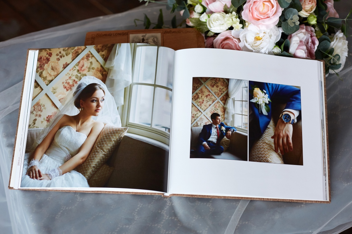 Изготовление свадебных фотоальбомов и фотокниг