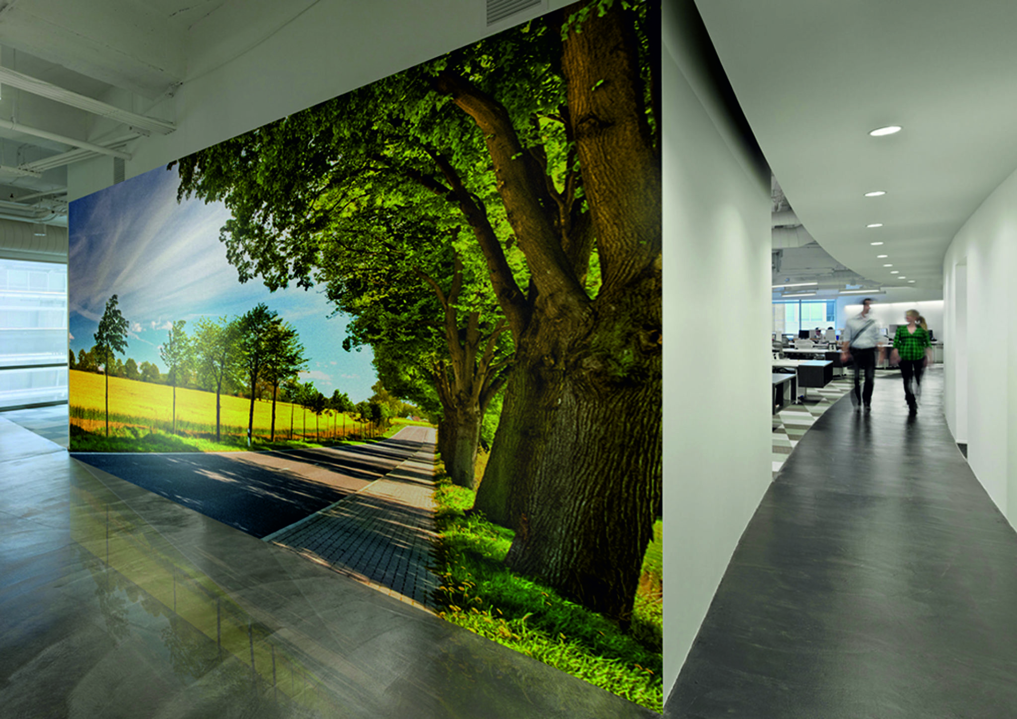 УФ интерьерная печать