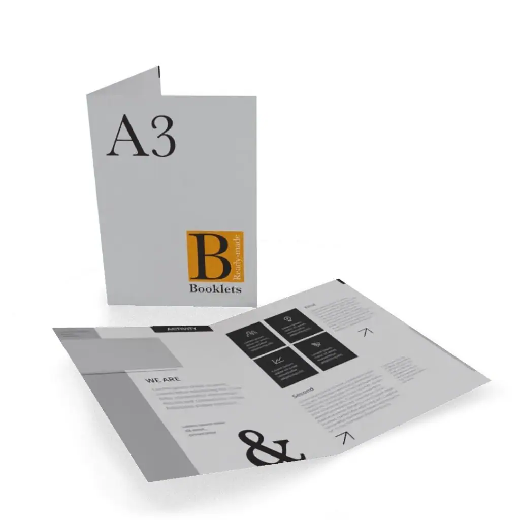 Печать буклетов А3