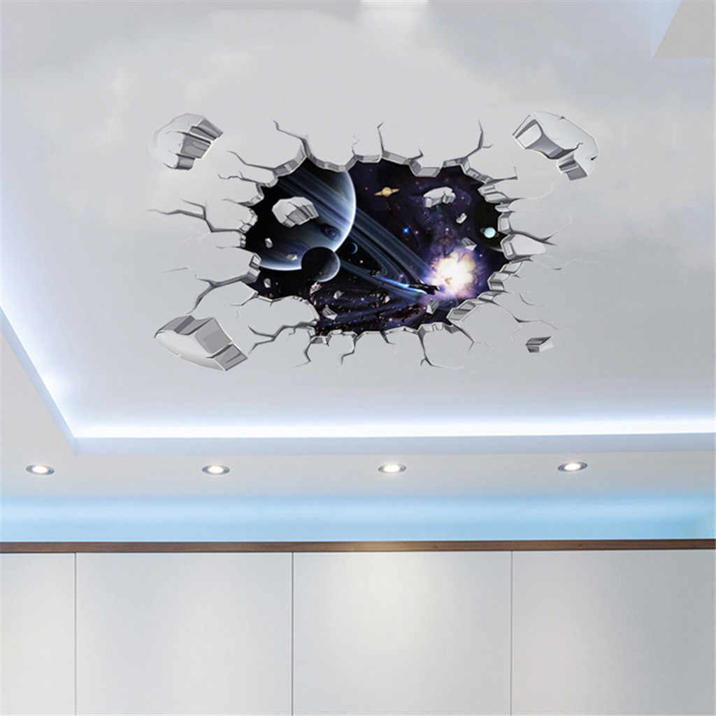 Печать интерьерных наклеек на потолок