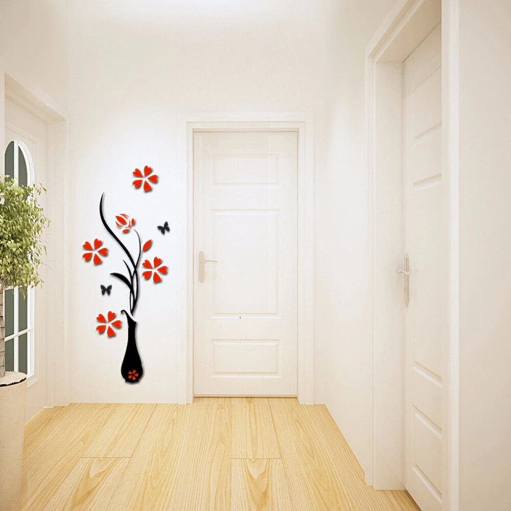 Печать интерьерных наклеек в коридор