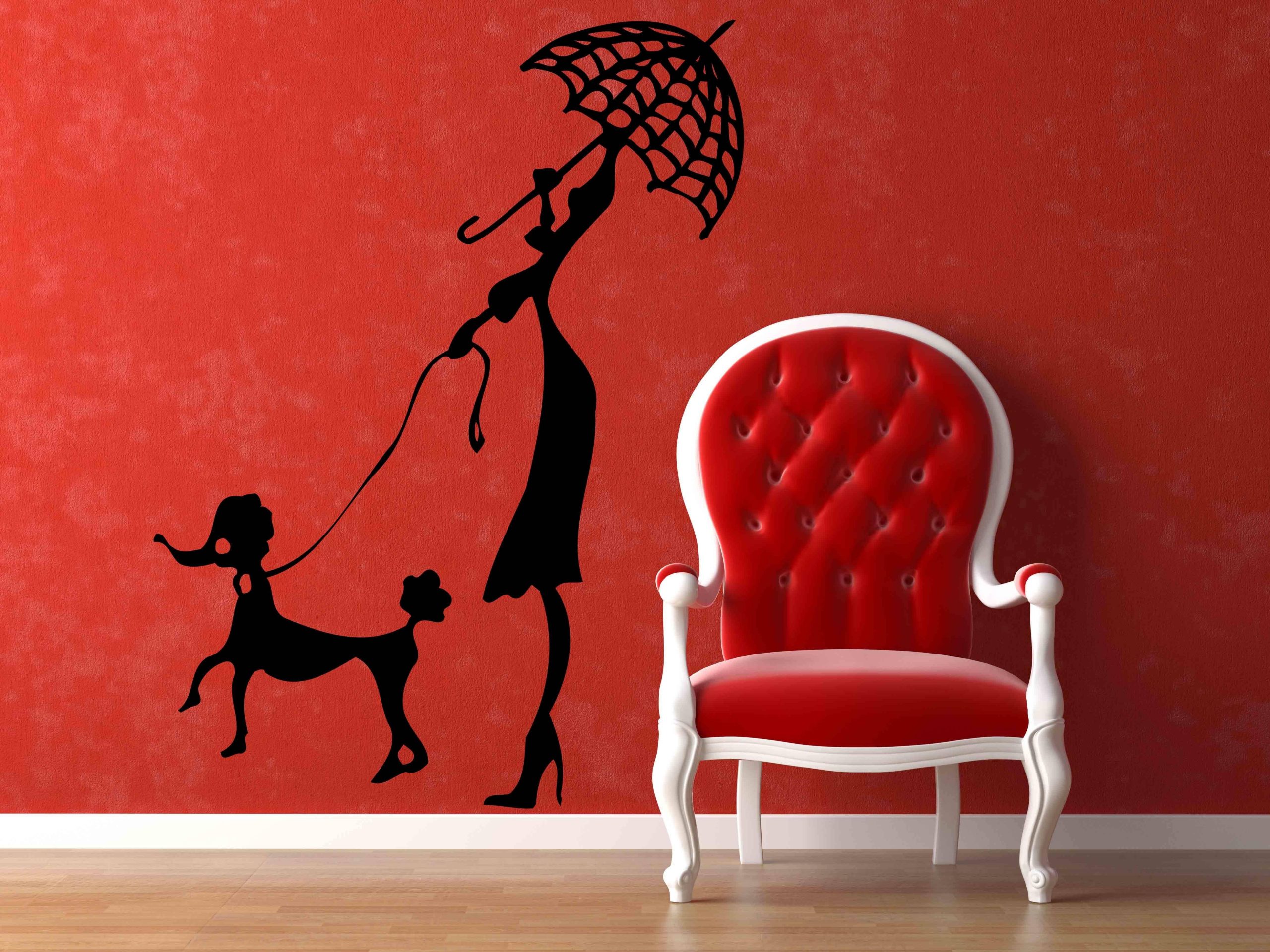 Печать интерьерных наклеек в коридор