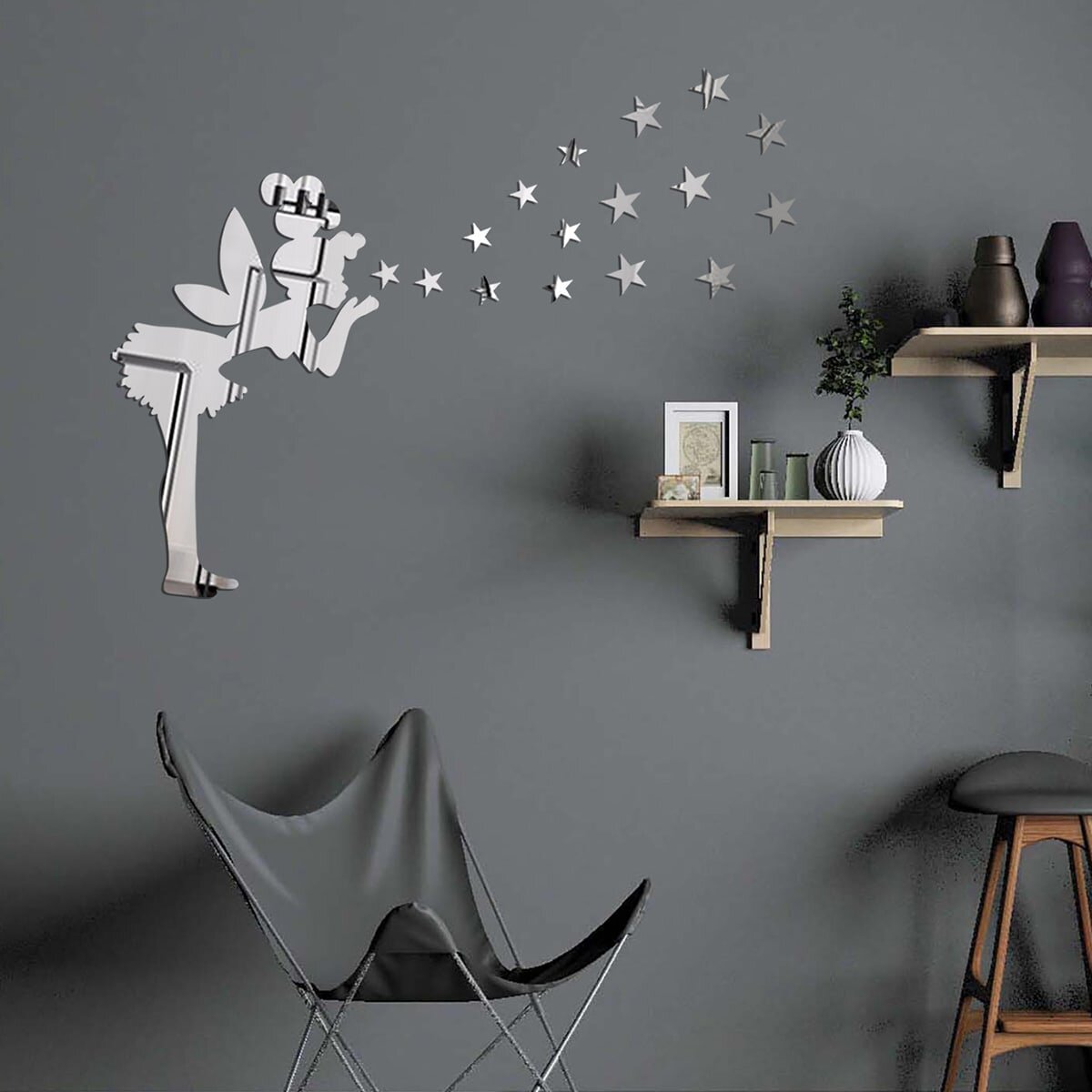 Печать интерьерных наклеек в скандинавском стиле