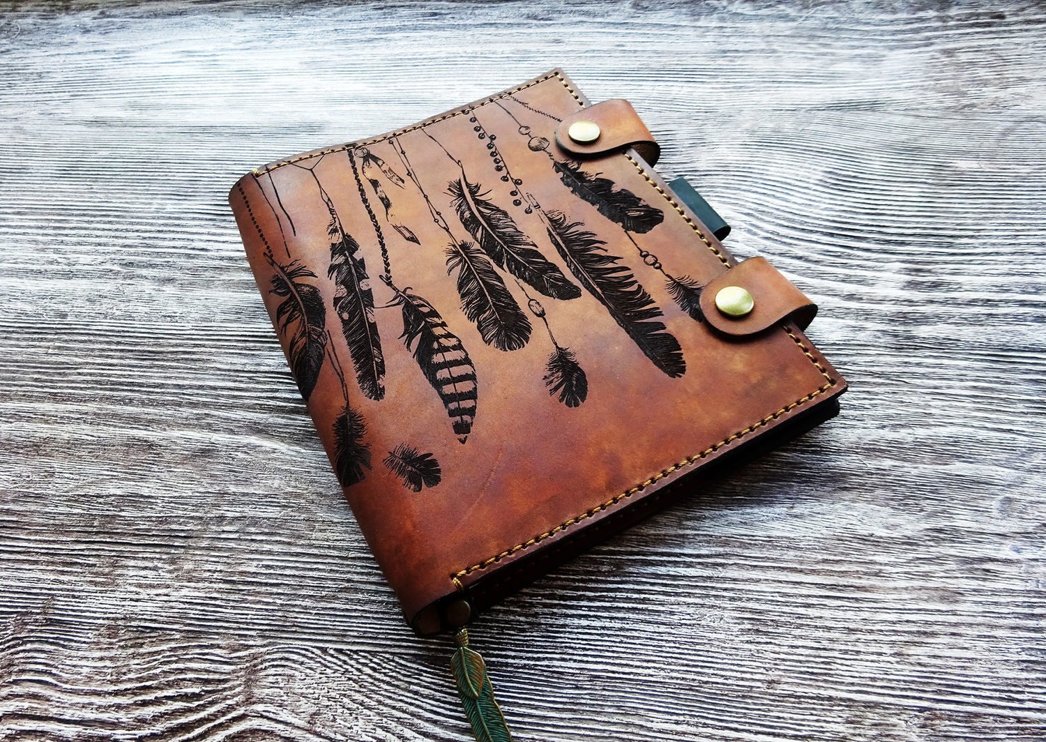 Изготовление блокнотов из кожи