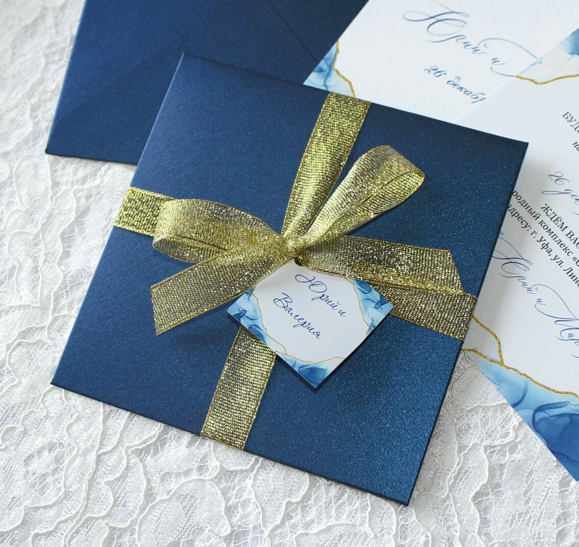 Изготовление свадебных пригласительных конвертов