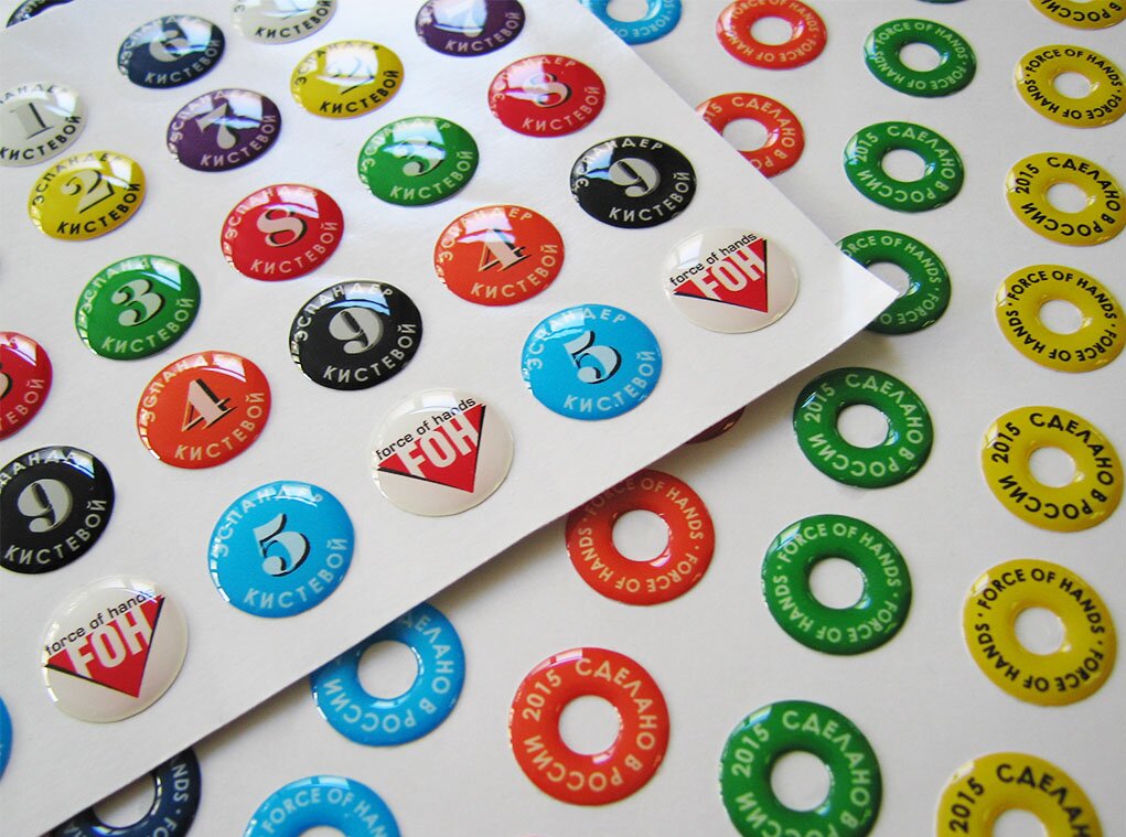 Материал для печати наклеек