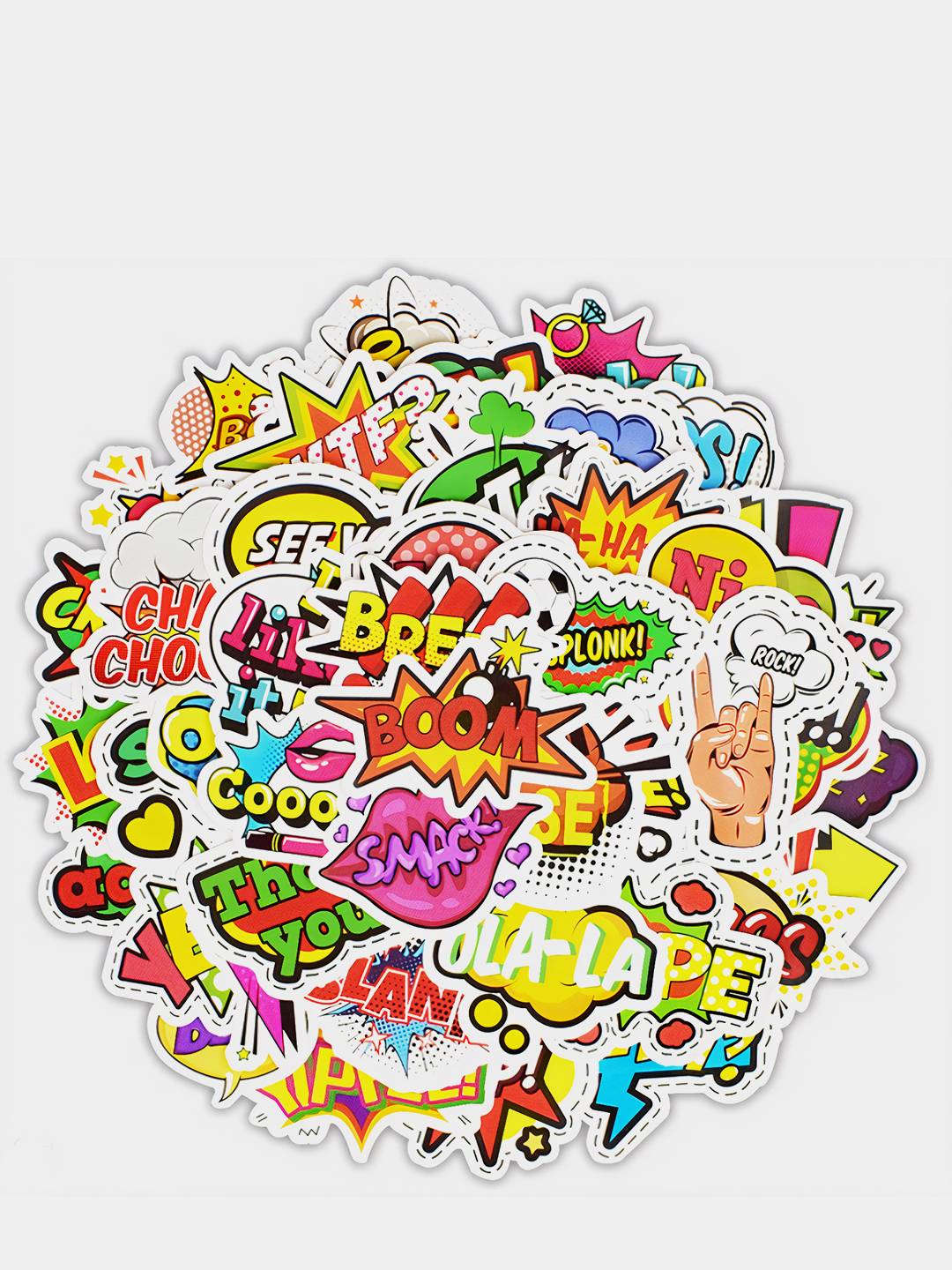 Печать наклеек с надписями