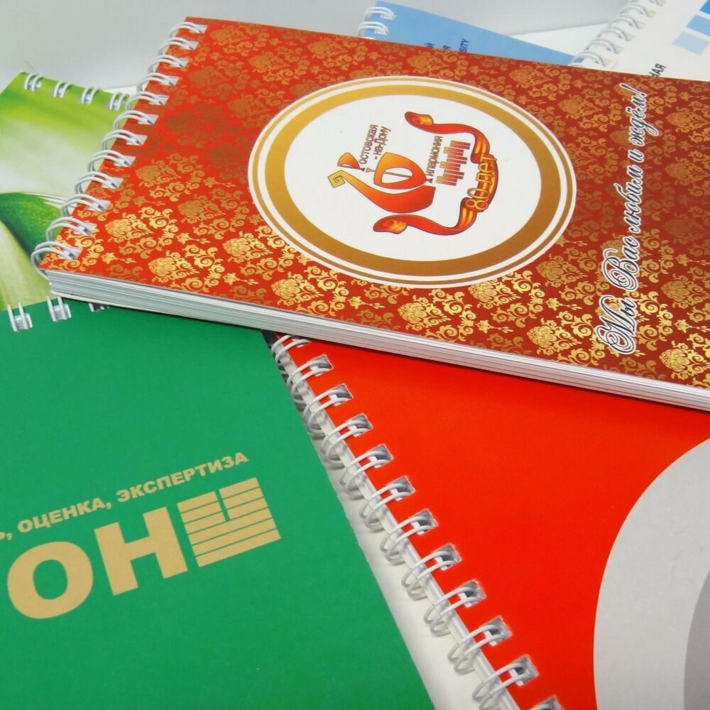 Офсетная печать блокнотов