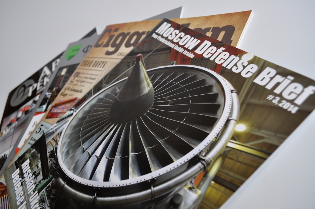 Офсетная печать журналов