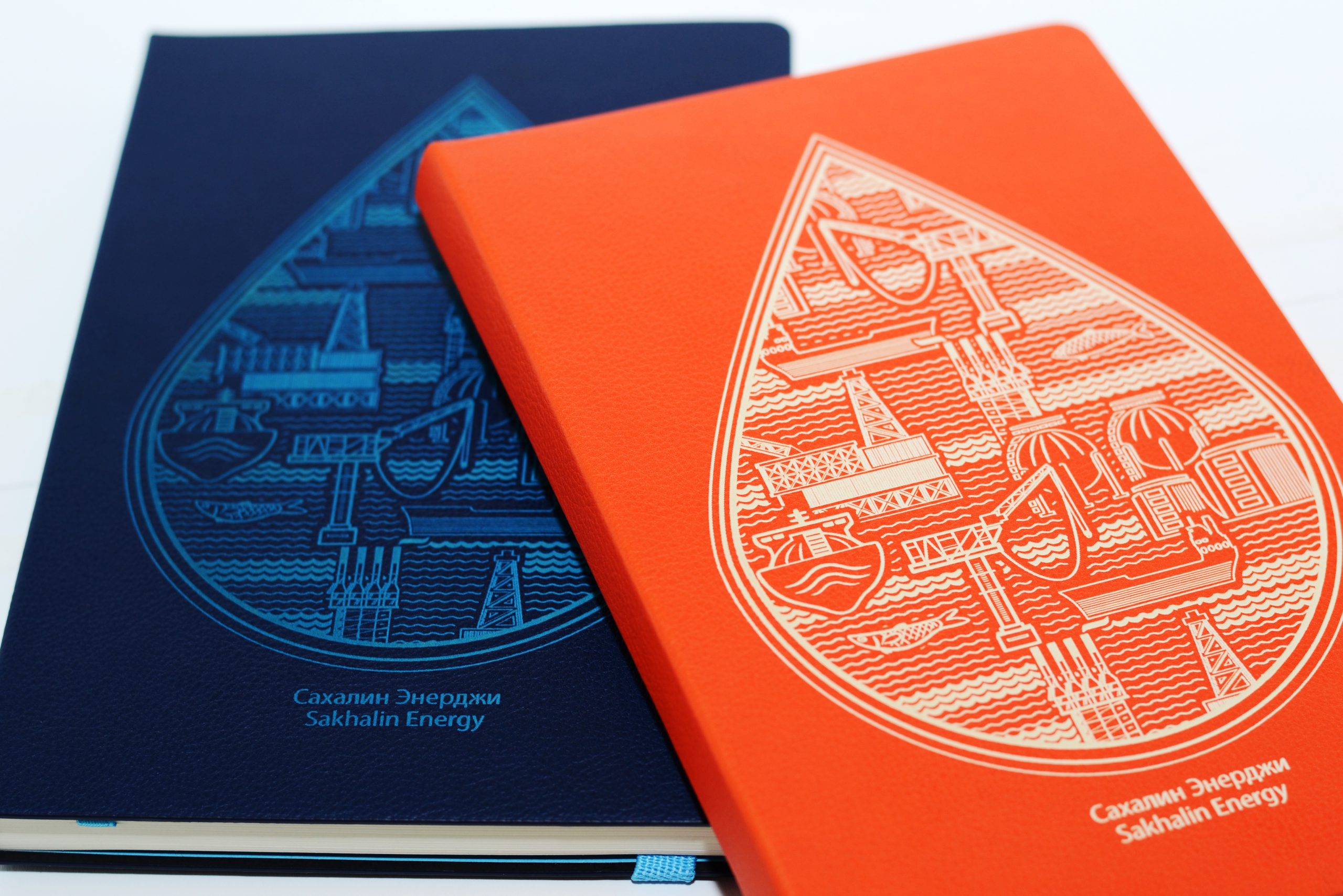 Печать логотипов на ежедневниках