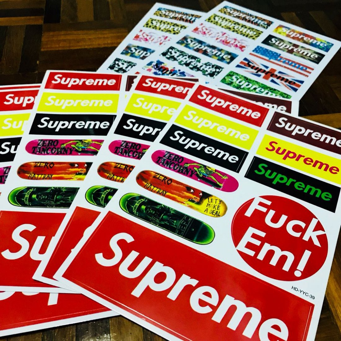 Печать наклеек А4