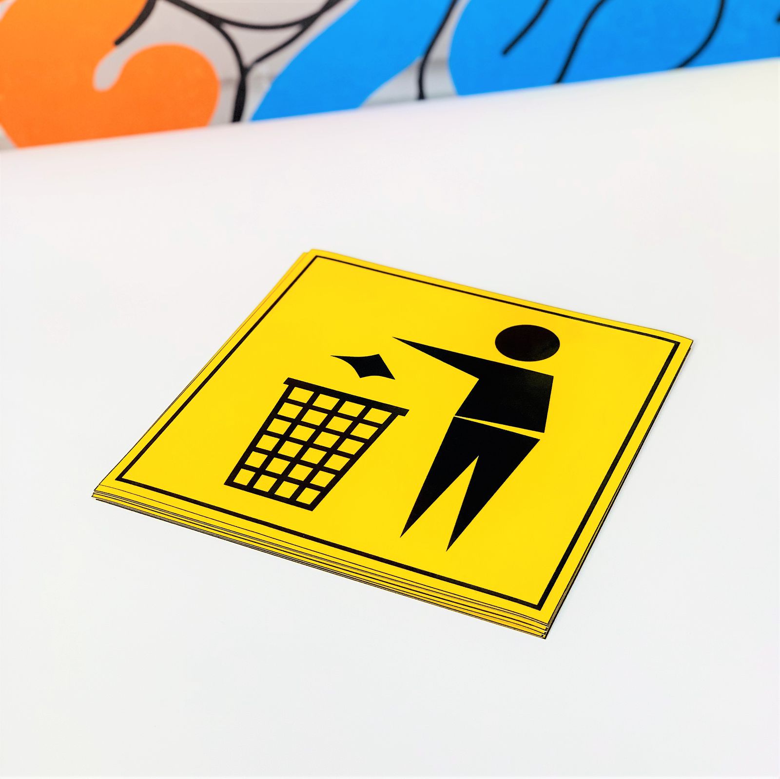 Печать наклеек А5