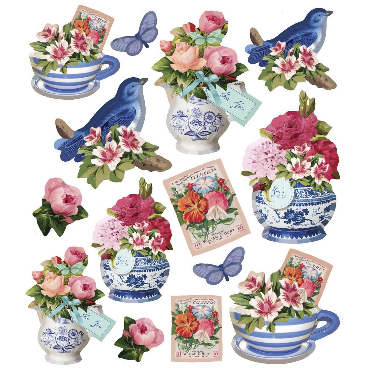 Печать наклеек для скрапбукинга