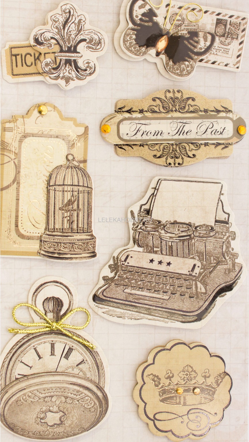 Печать наклеек для скрапбукинга