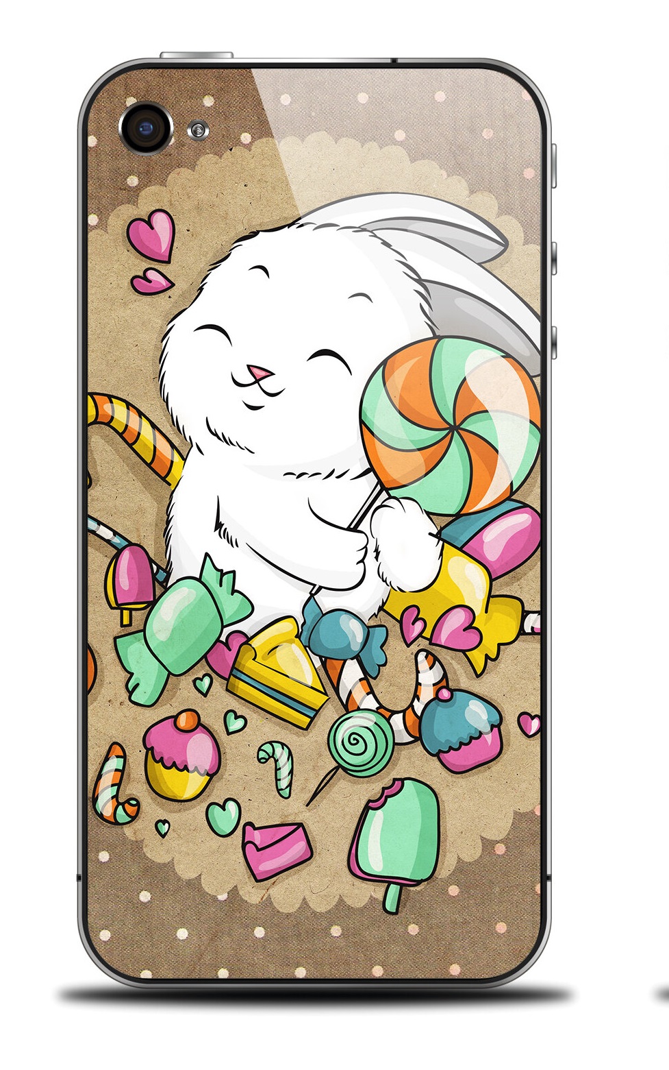 Печать наклеек для телефона