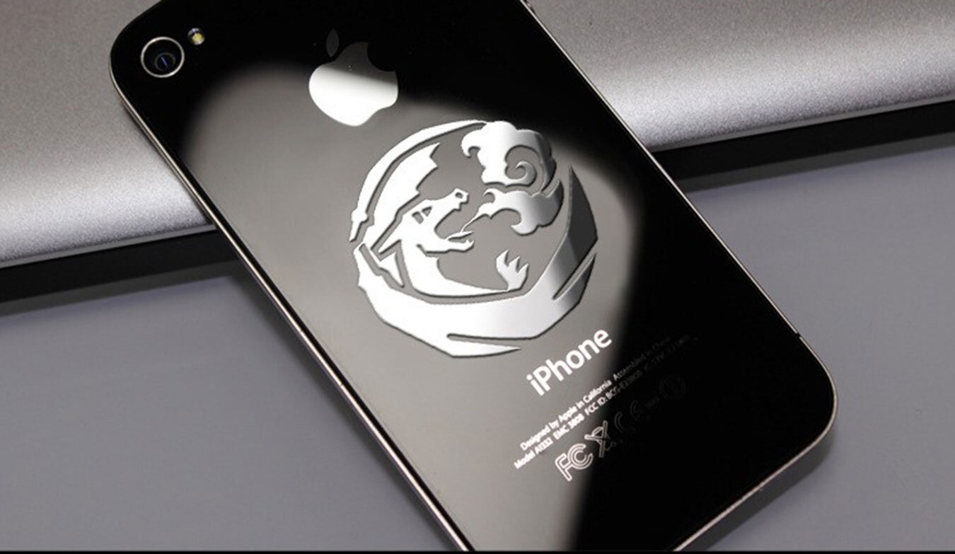 Печать наклеек для телефона