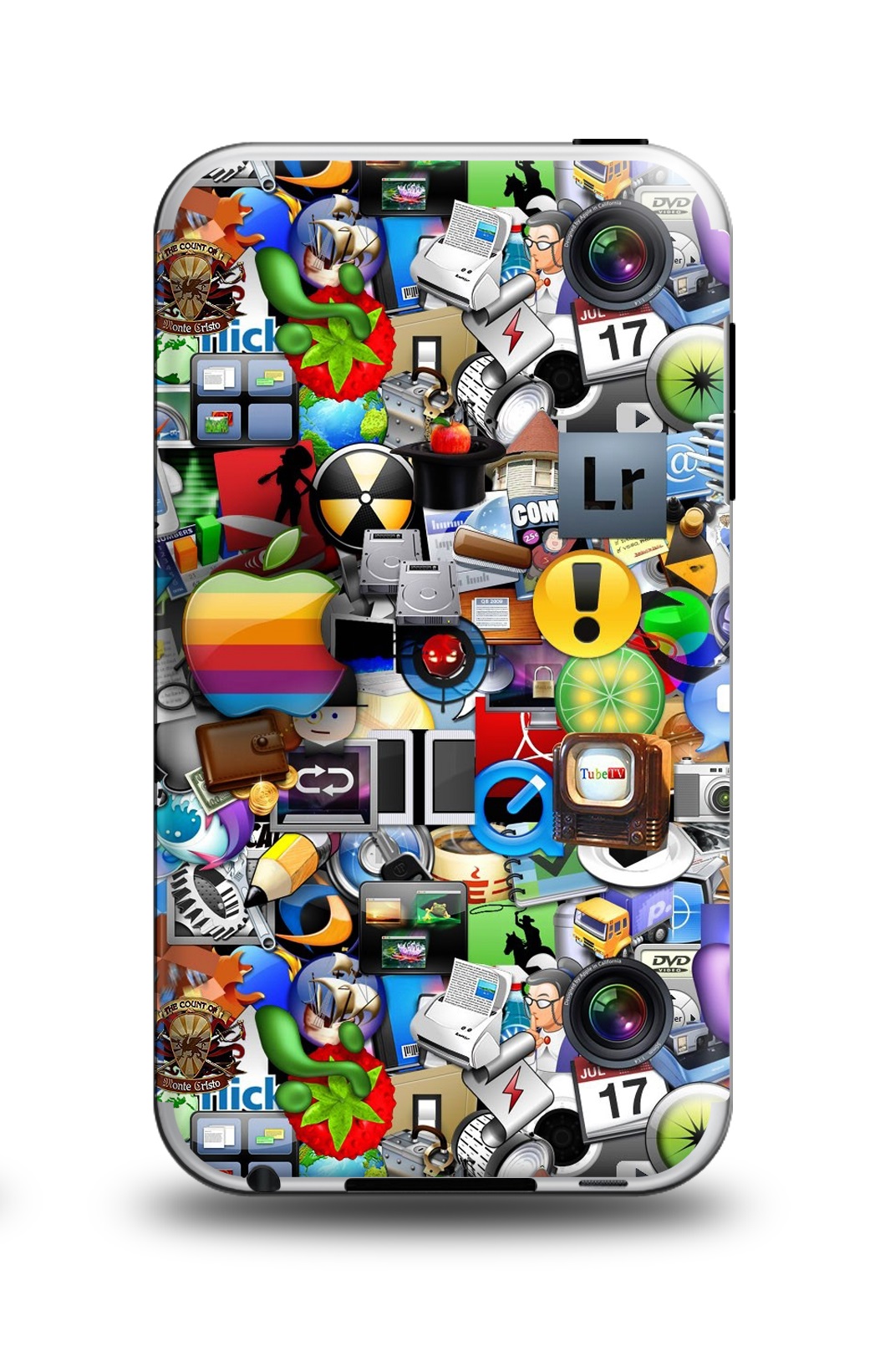 Печать наклеек для телефона