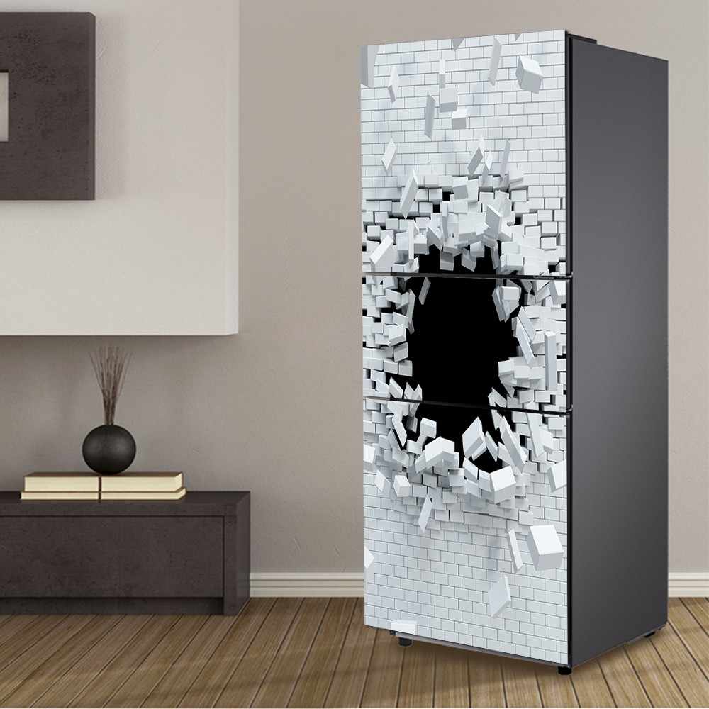 Печать наклеек на холодильник