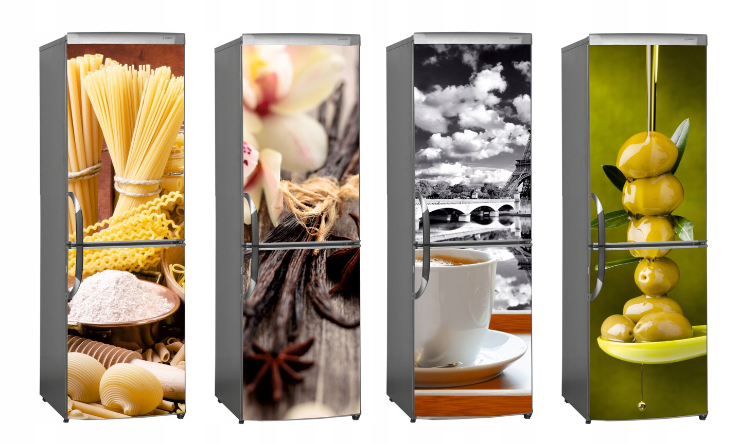 Печать наклеек на холодильник