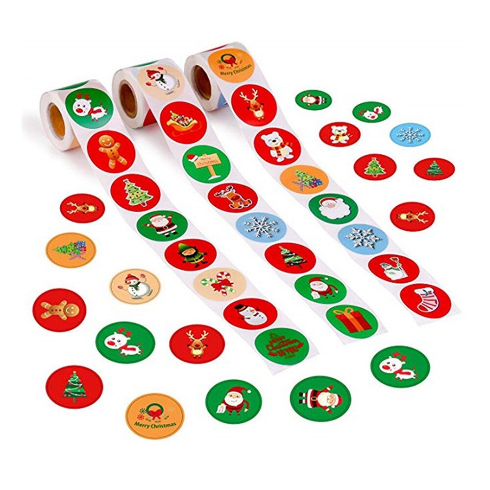 Печать наклеек на подарки