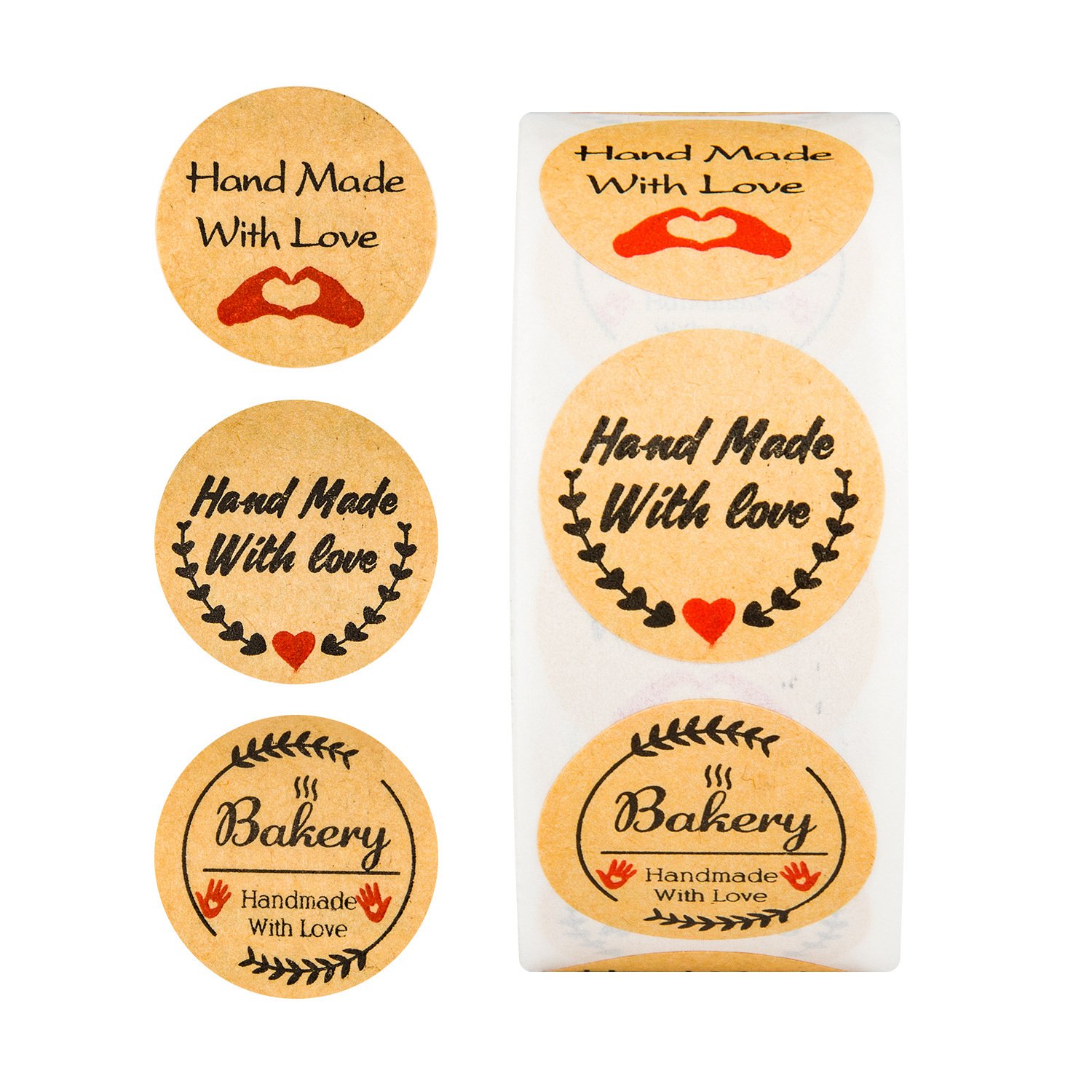 Печать наклеек на подарки