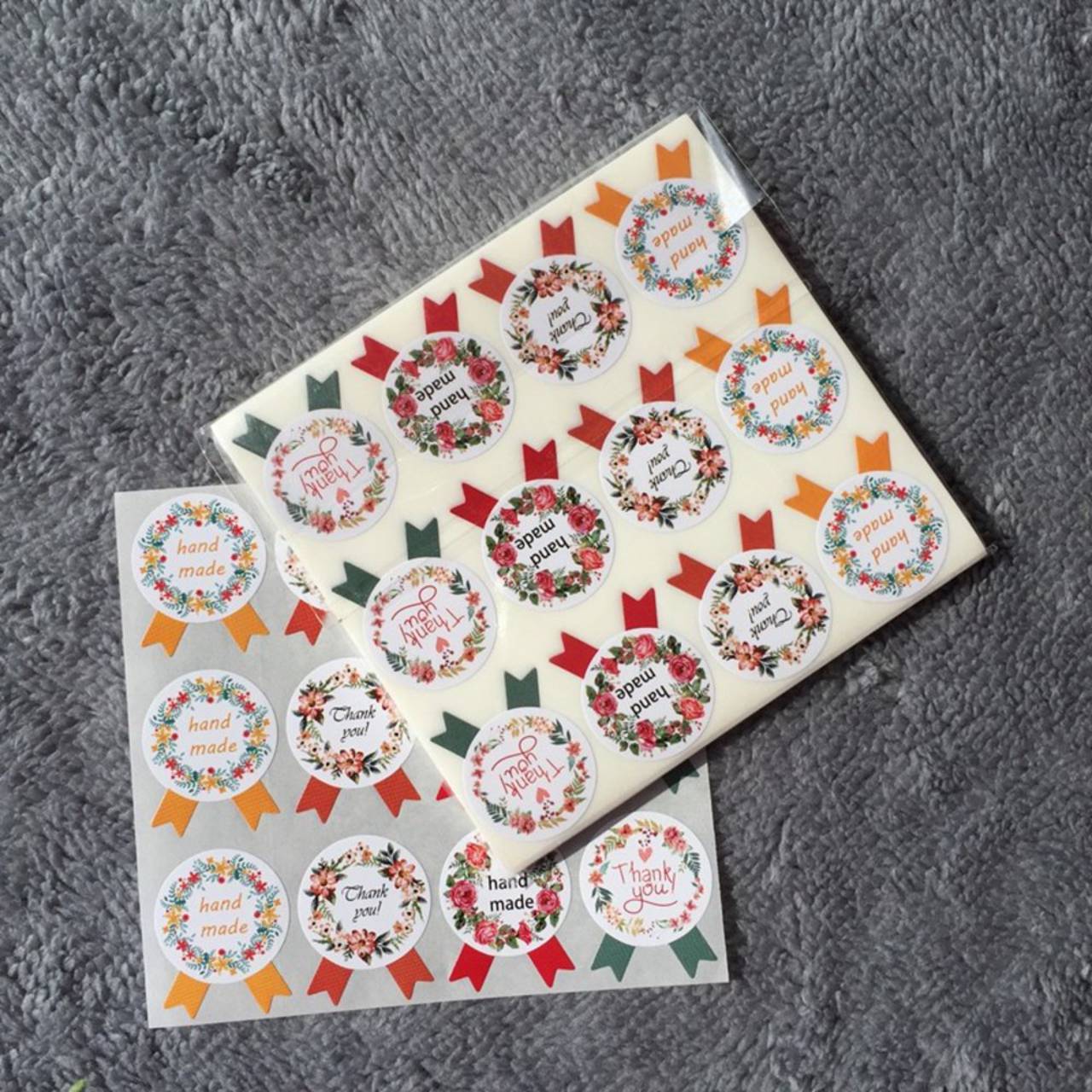 Печать наклеек на посылку