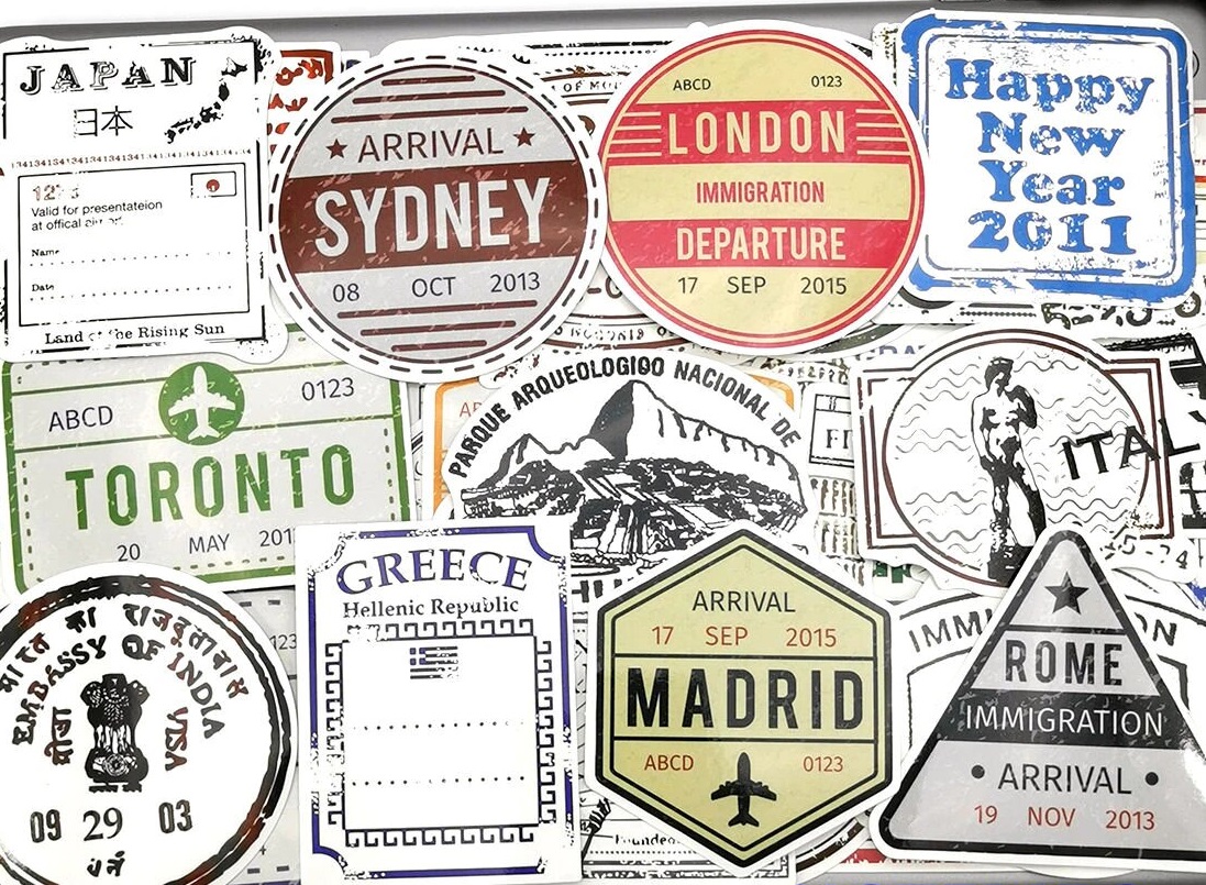 Печать наклеек на посылку