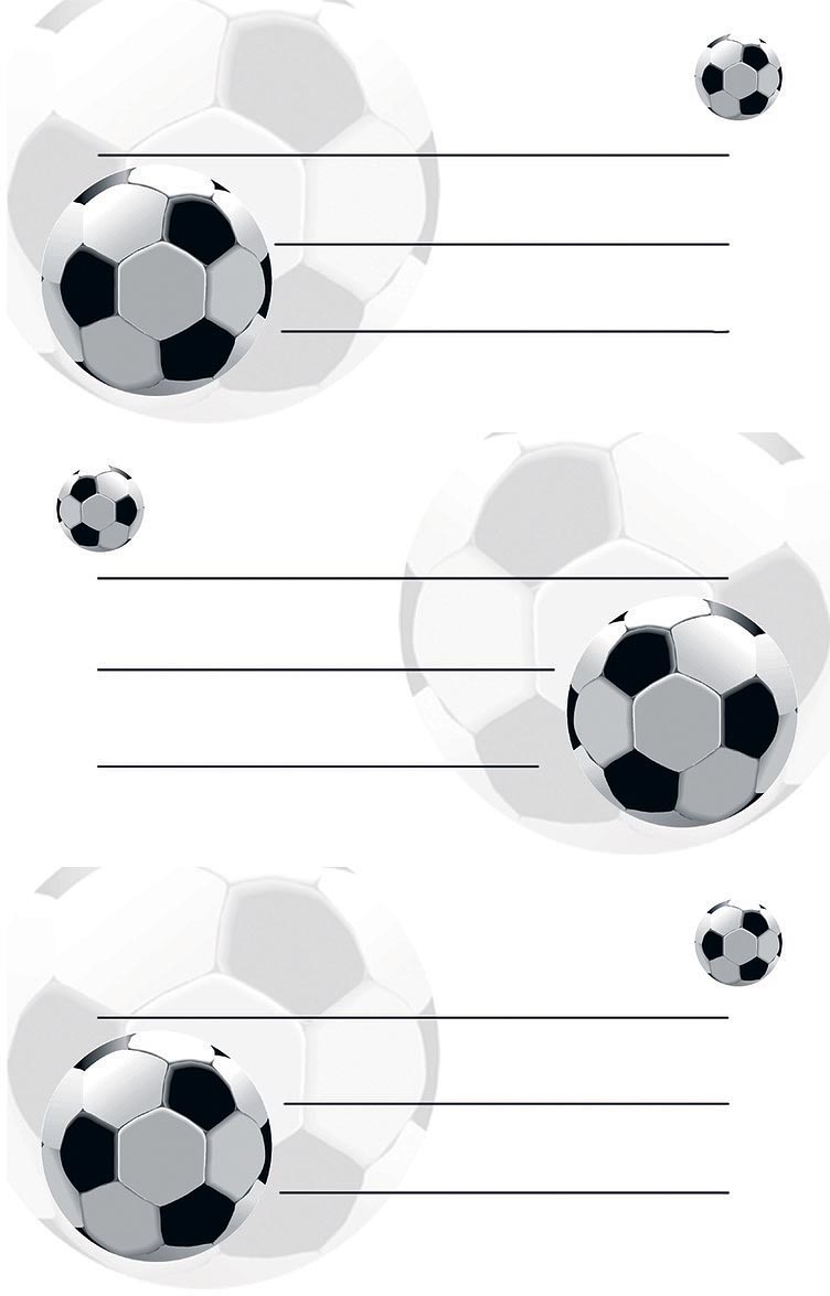 Печать наклеек на тетрадь