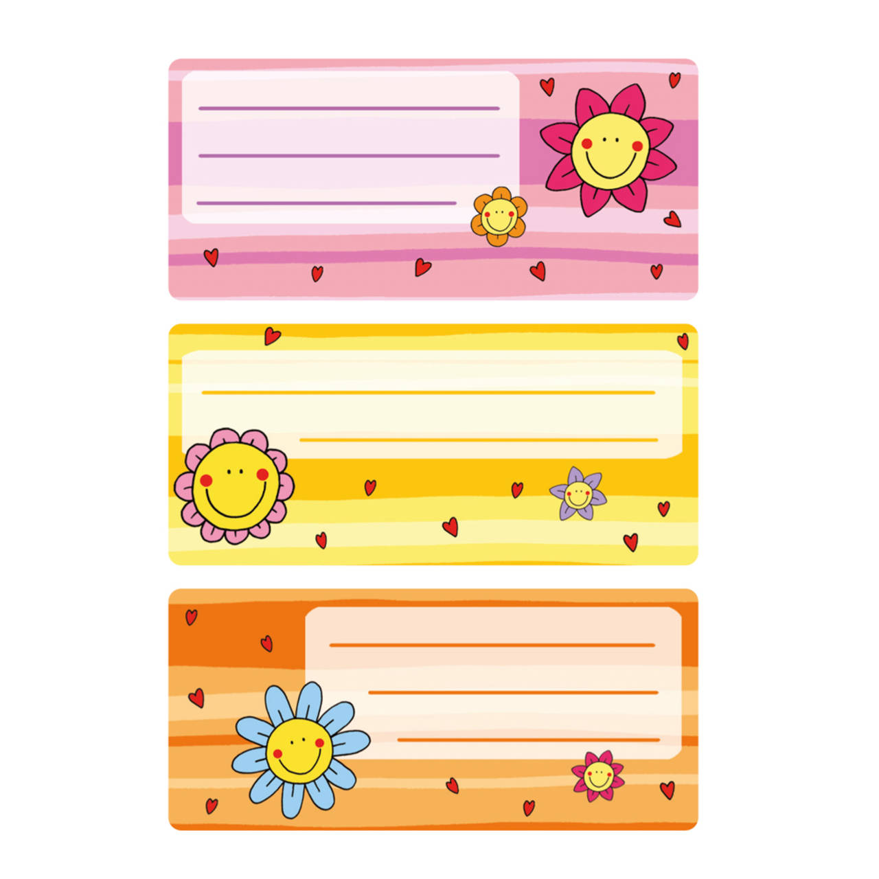 Печать наклеек на тетрадь