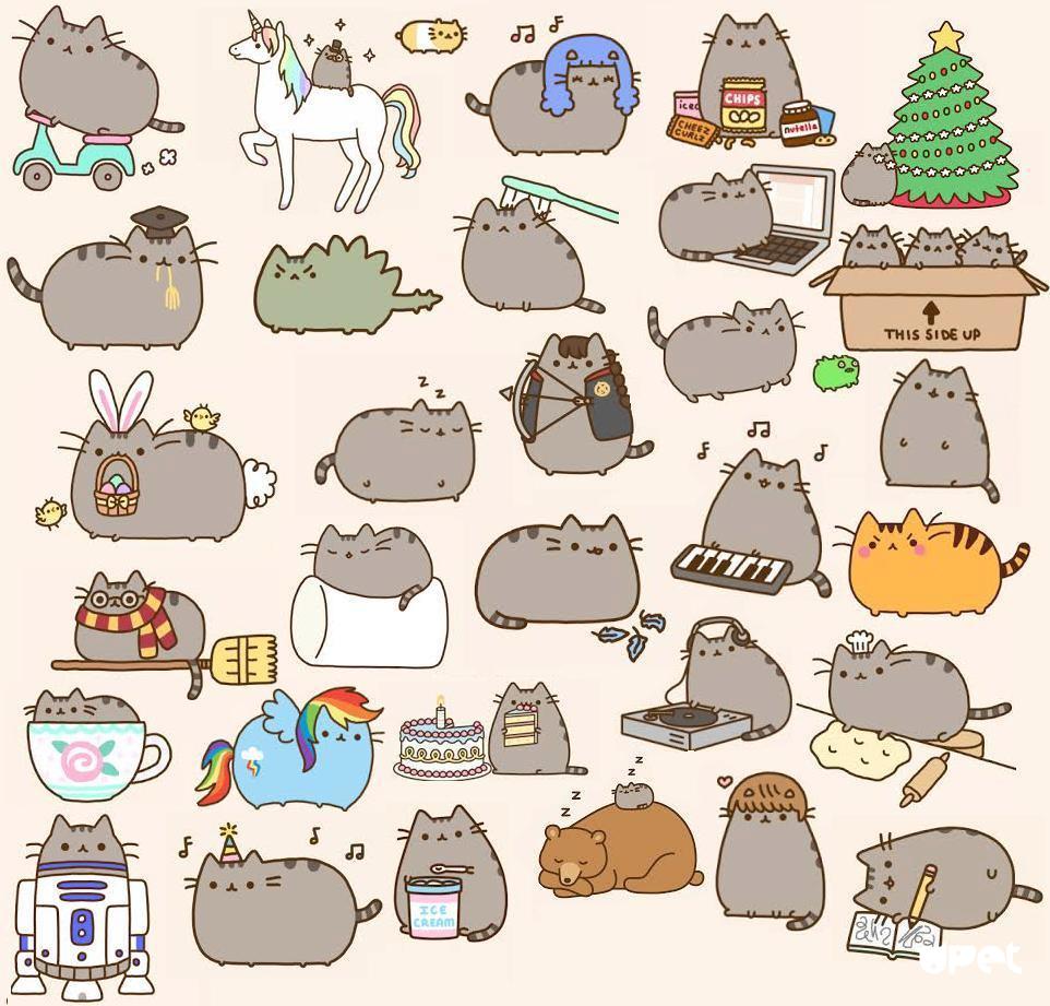 Печать наклеек разных персонажей