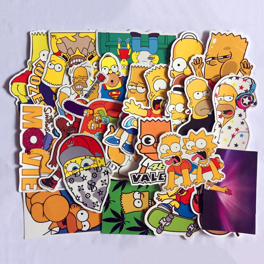 Печать наклеек разных персонажей