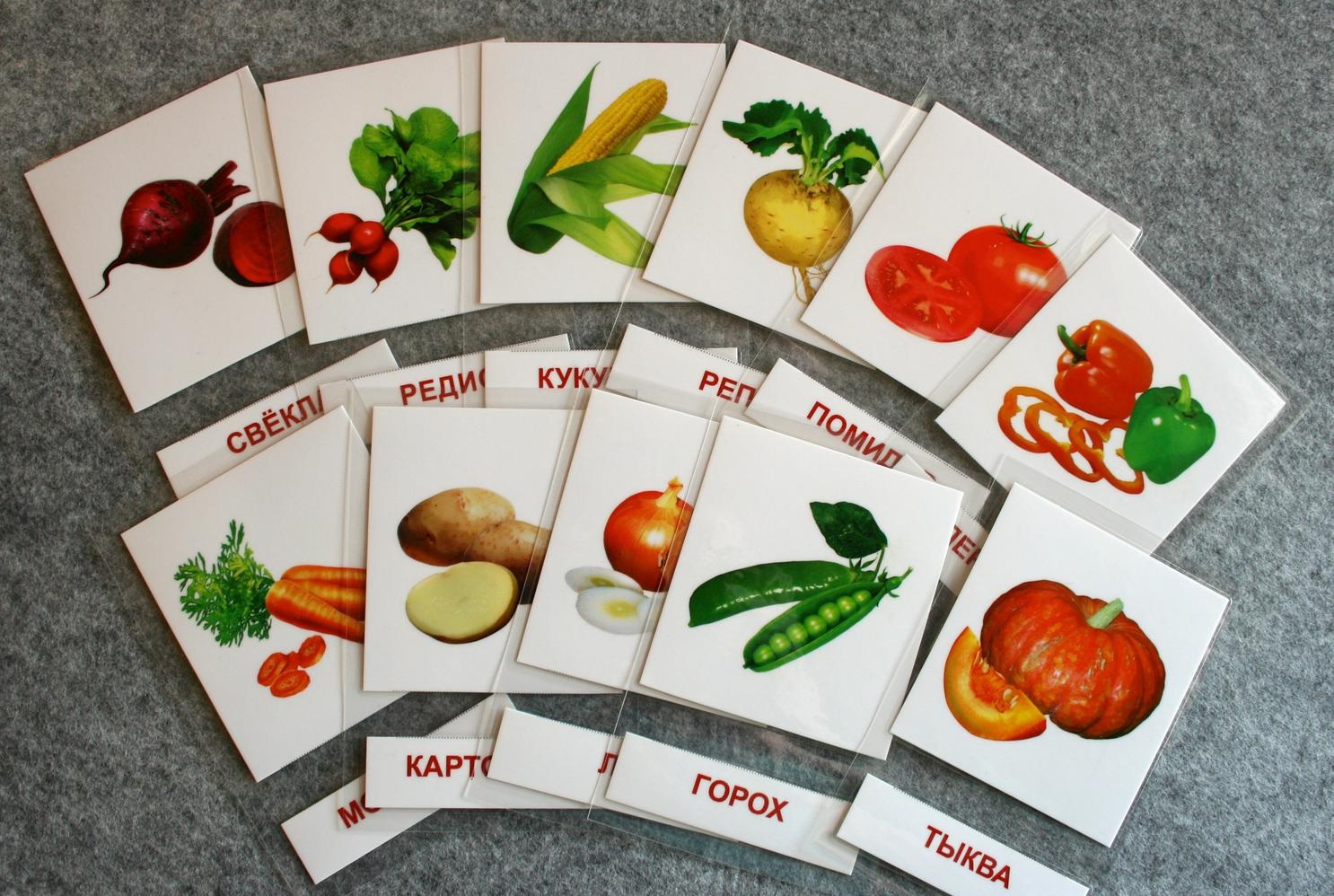 Печать развивающих карточек для детей