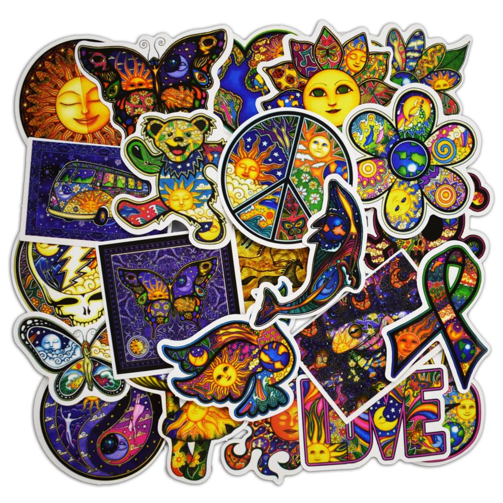 Печать цветных наклеек