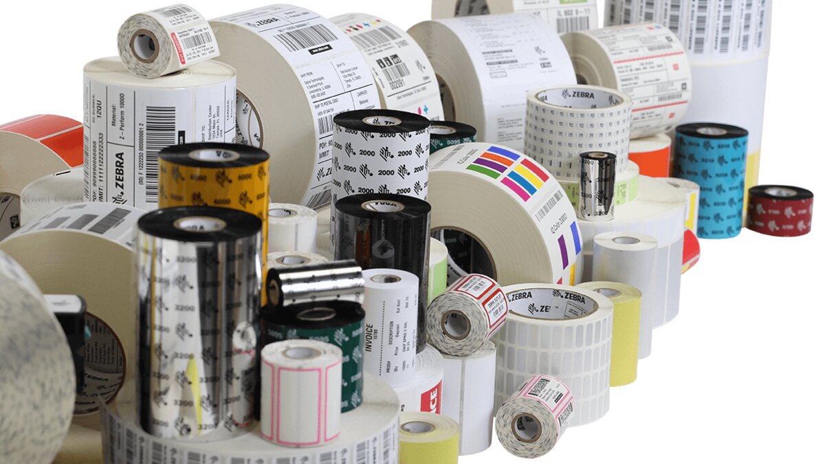 Печать рулонных наклеек