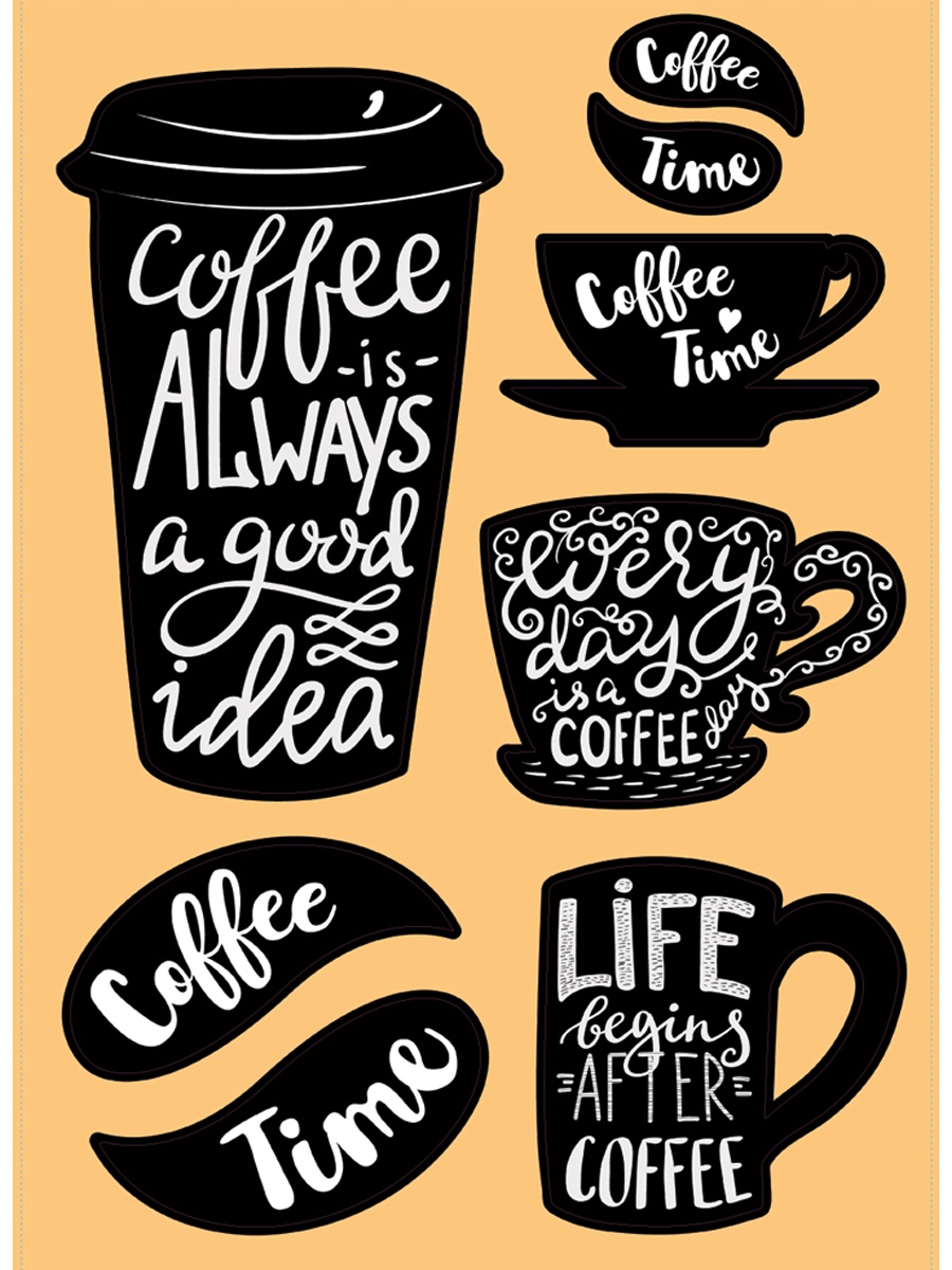 Виды наклеек