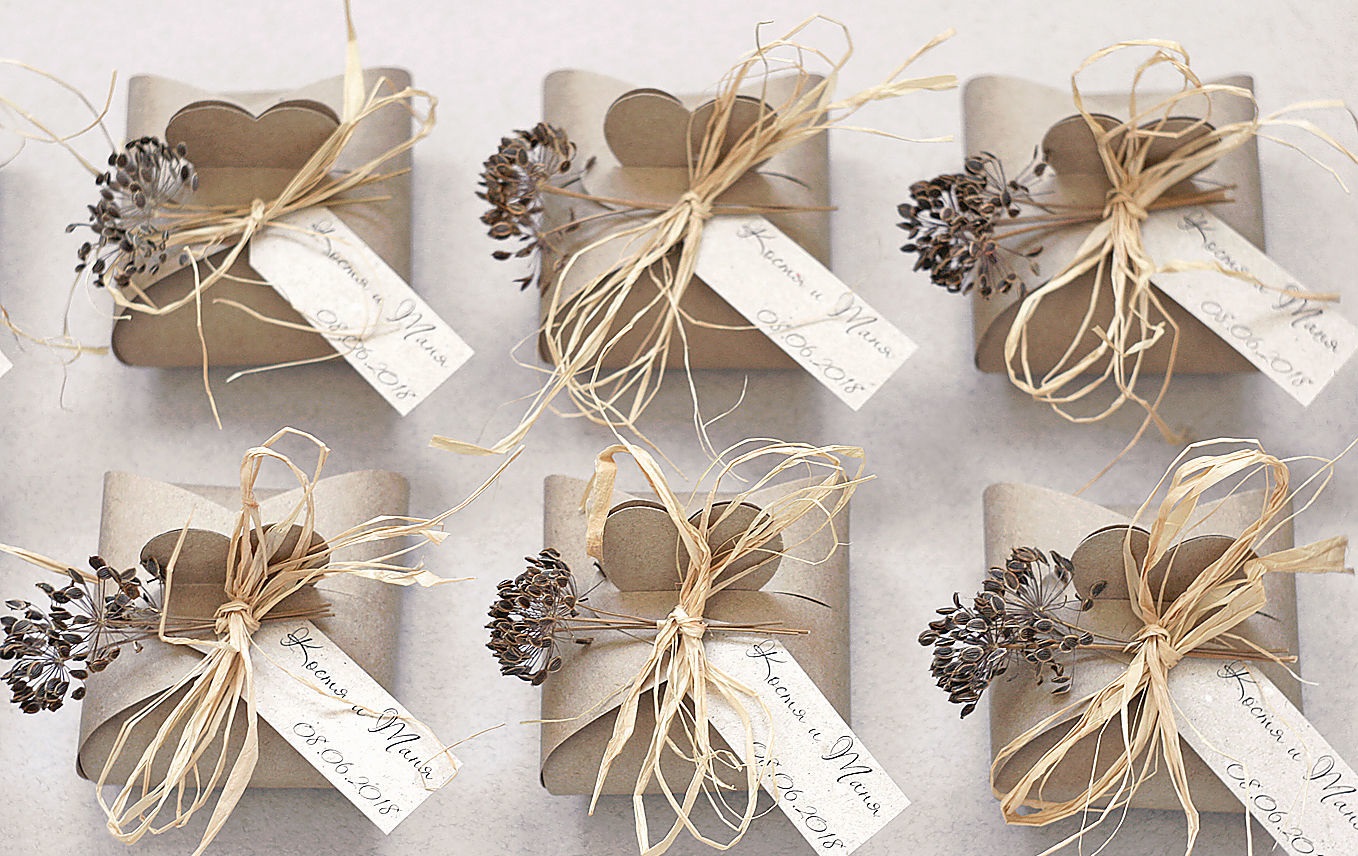 Изготовление бонбоньерок для свадьбы