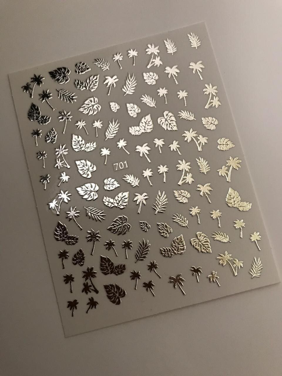 Металлизированные наклейки