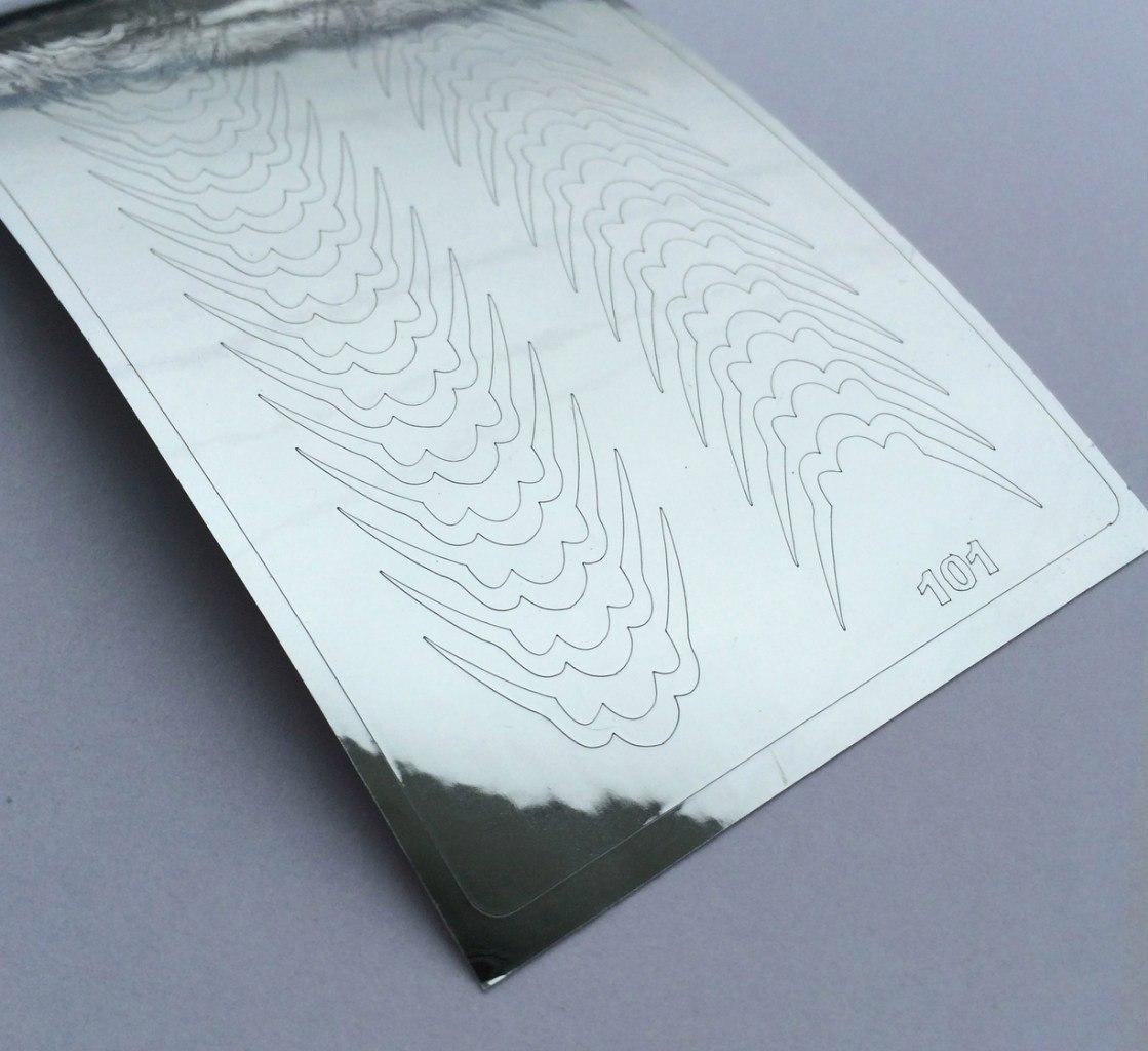 Металлизированные наклейки