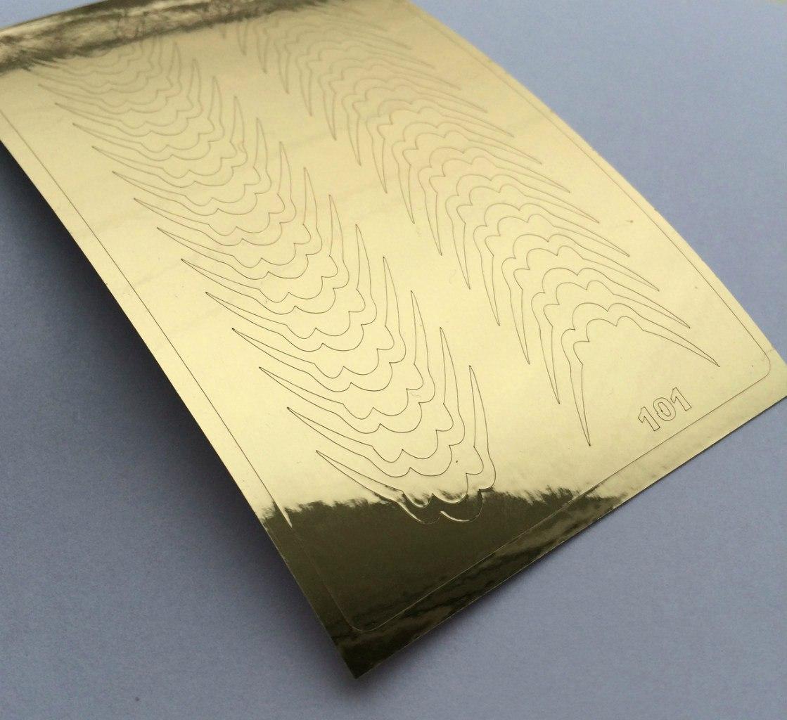 Металлизированные наклейки