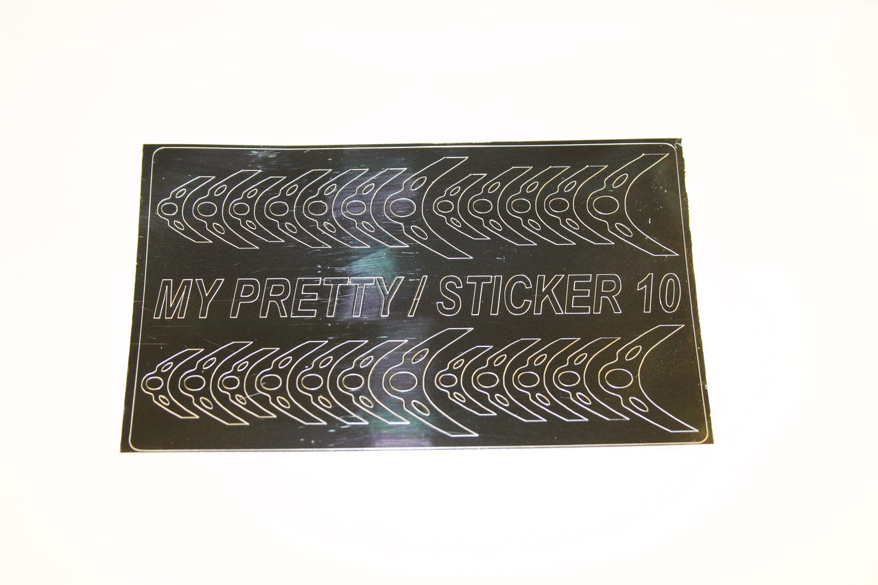 Металлизированные наклейки