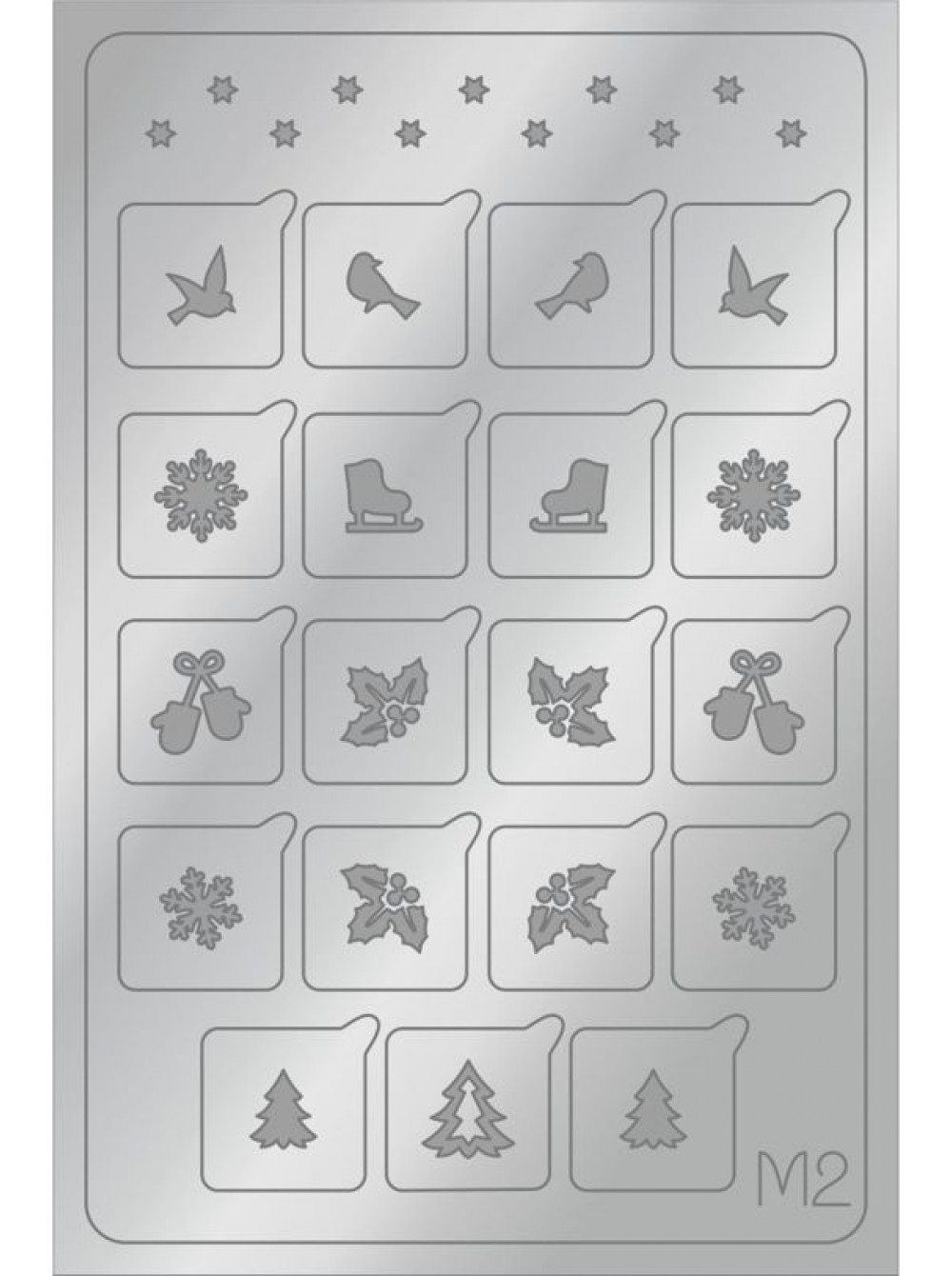 Металлизированные наклейки