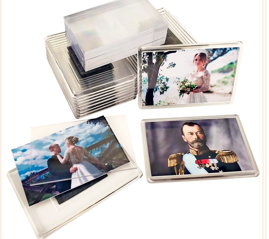 Печать на акриловых магнитах