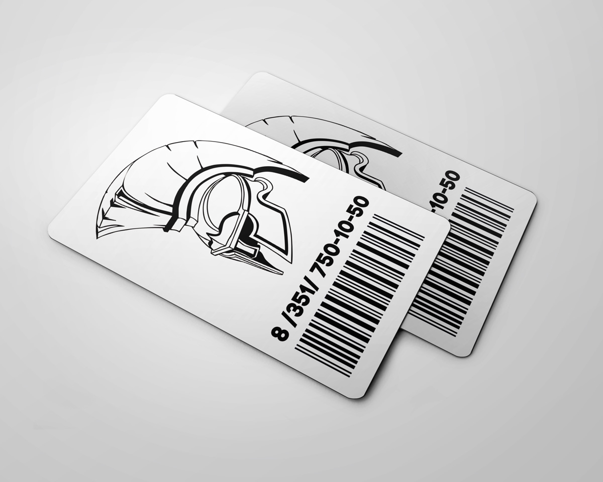 Пластиковые карты со штрих-кодом на заказ