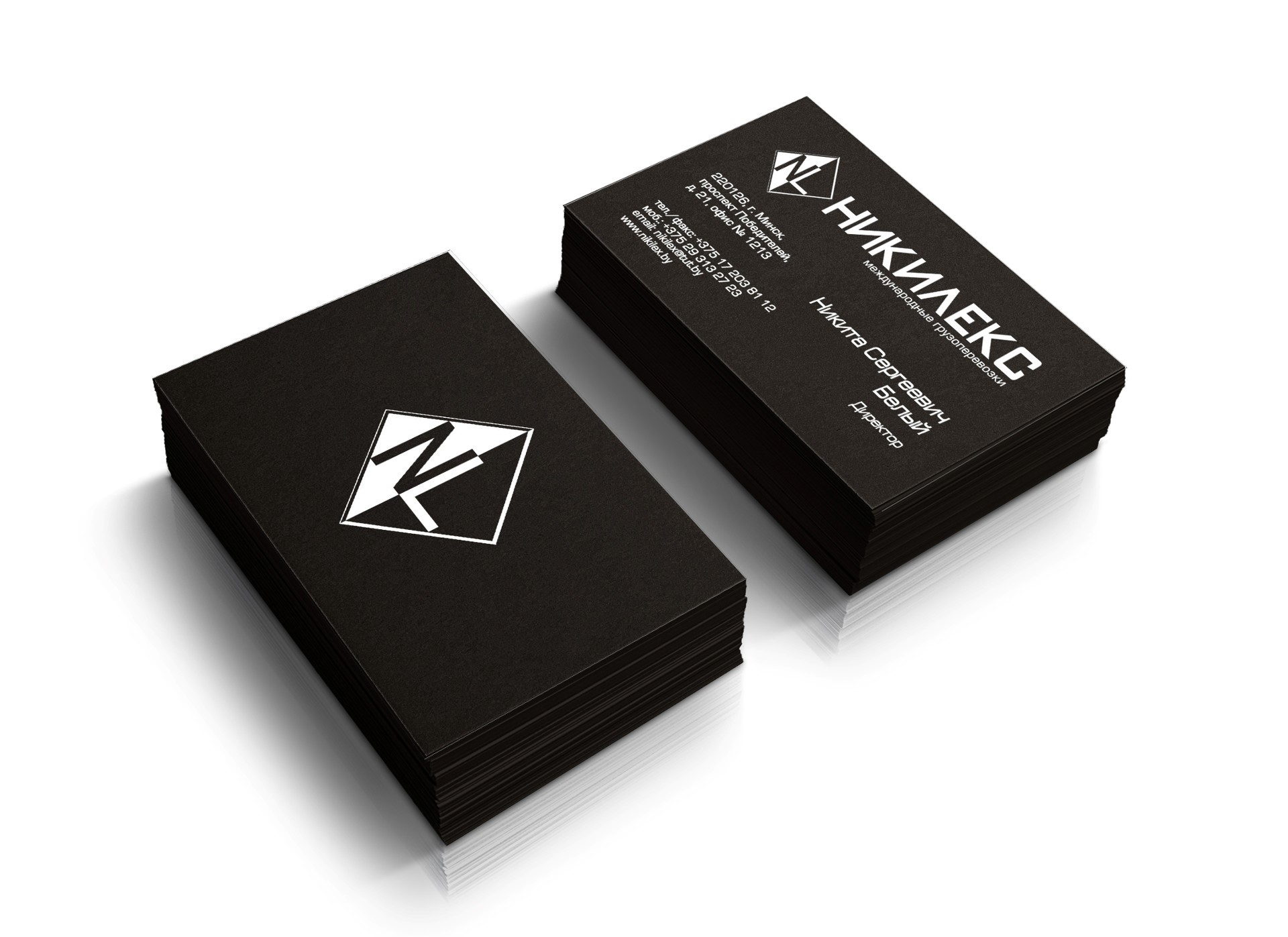 УФ печать визиток