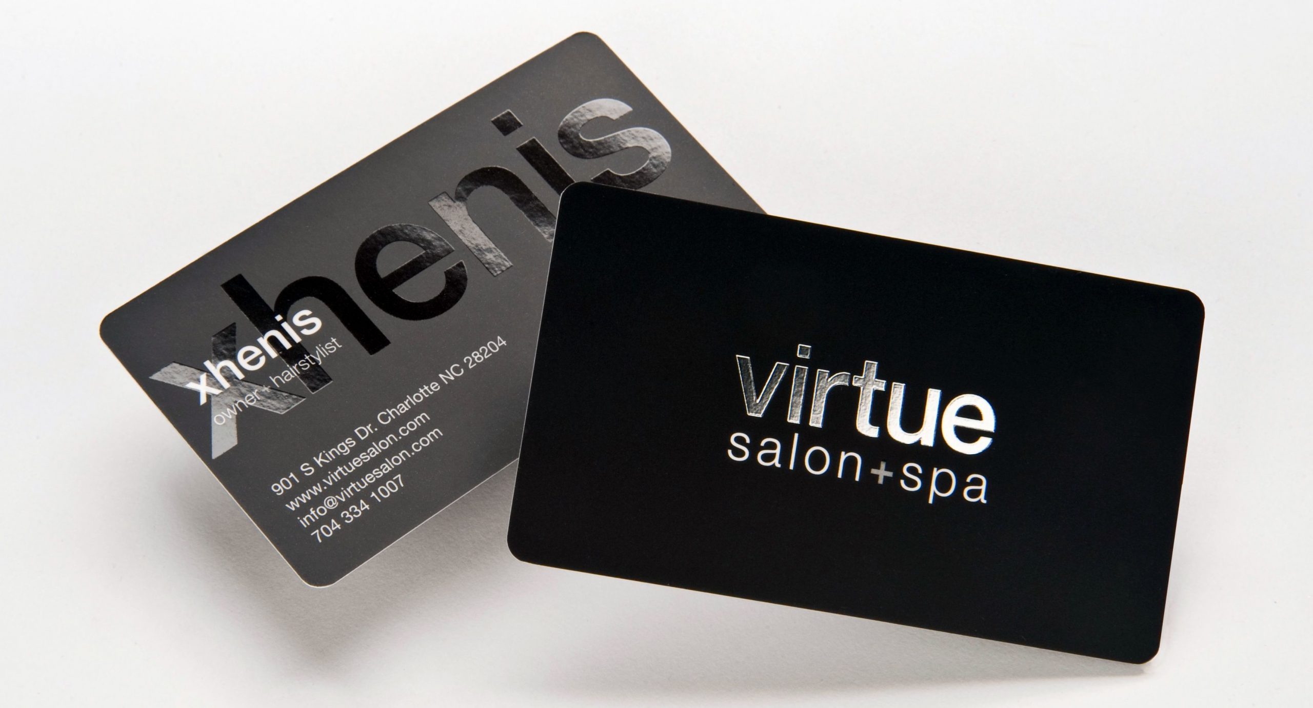 УФ печать визиток