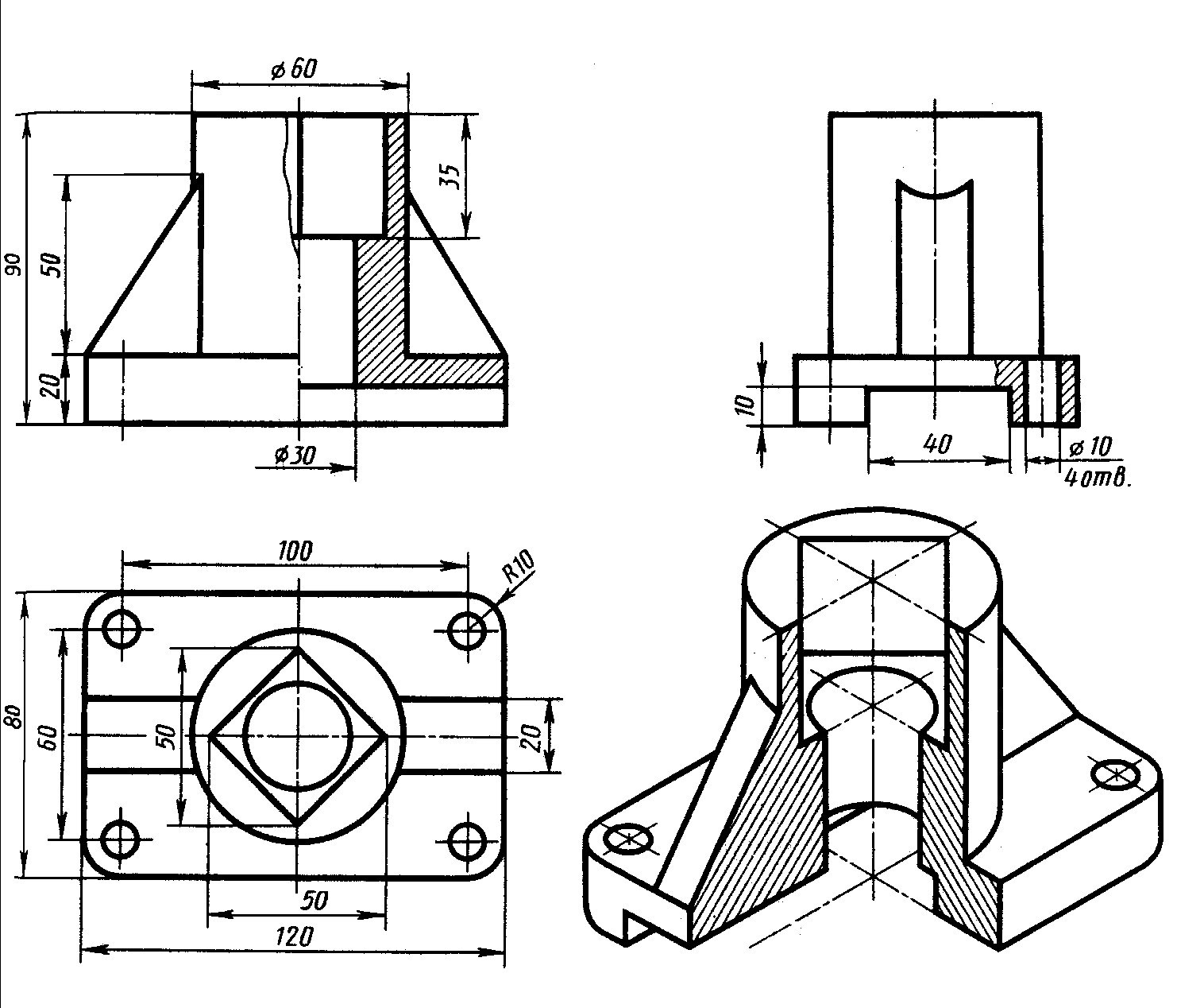 Печать чертежей
