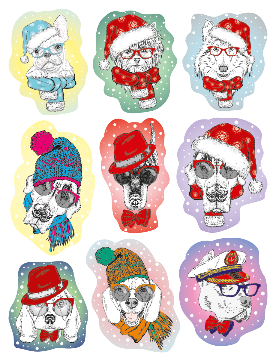 Печать наклеек на заказ