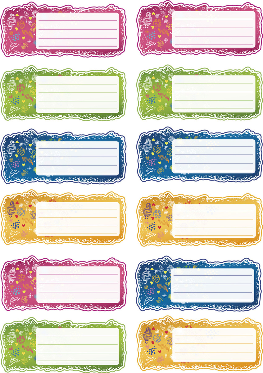 Печать наклеек на заказ