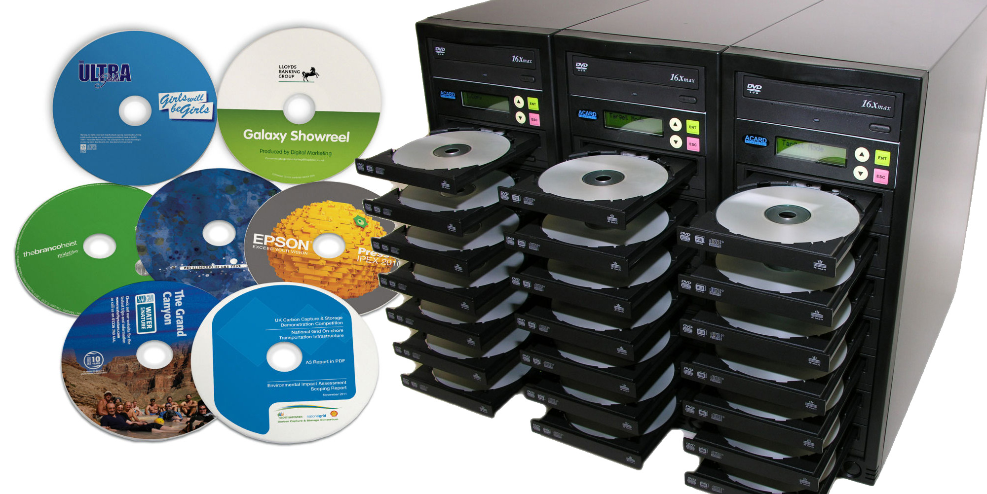 Печать дисков малым тиражом