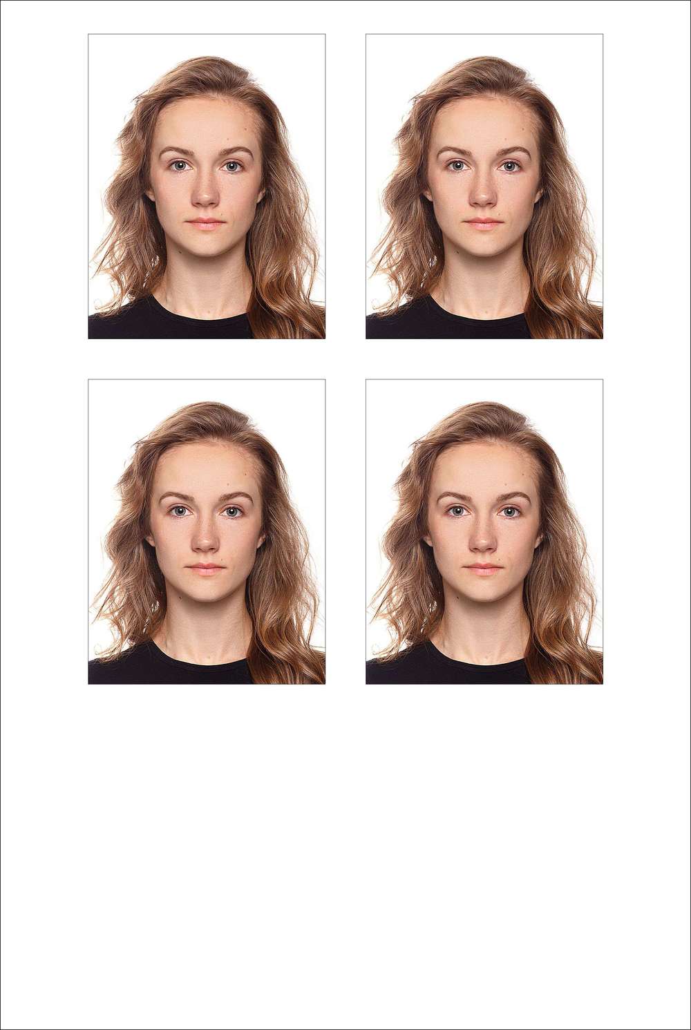 Печать фото 3х4